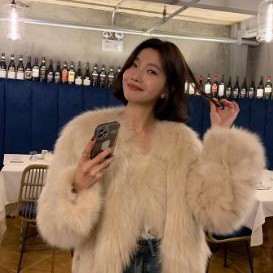 琳琳皮草“济州风情”狐狸毛皮草外套女2024年冬季新款毛毛年轻款